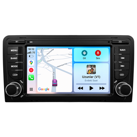 Audi A3 Android Multimedya Sistemi (2005-2012) CRV-4973SD