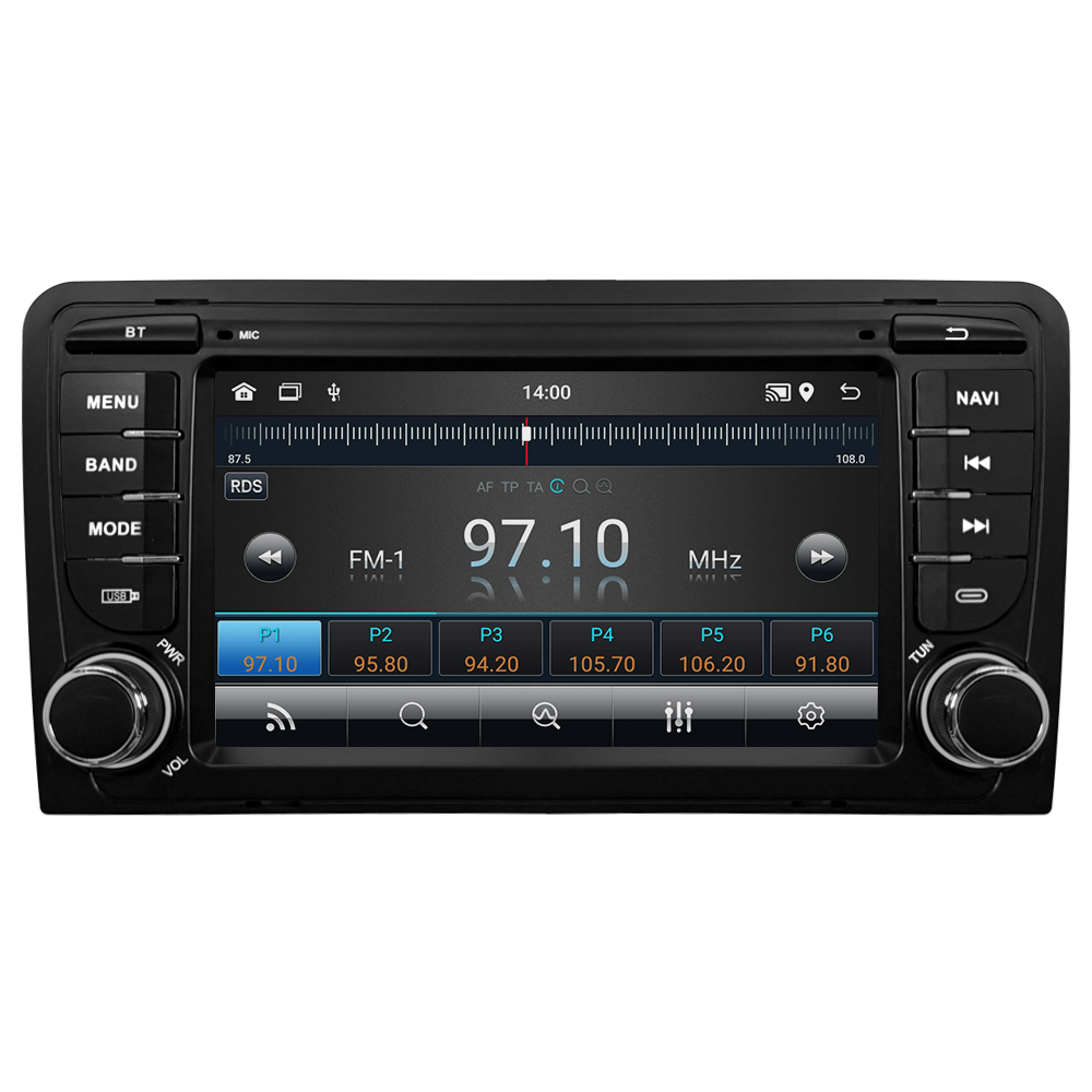 Audi A3 Android Multimedya Sistemi (2005-2012) CRV-4973SD