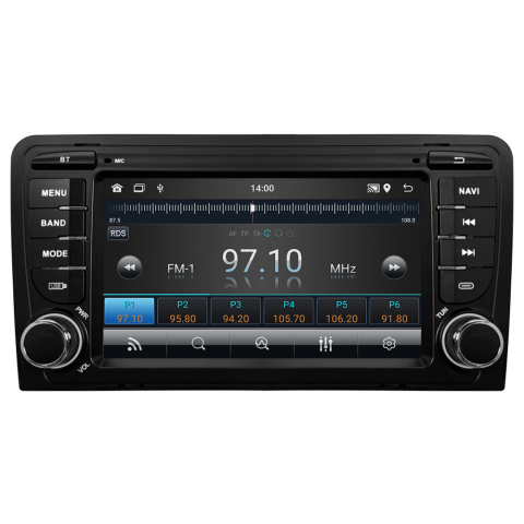 Audi A3 Android Multimedya Sistemi (2005-2012) CRV-4973SD