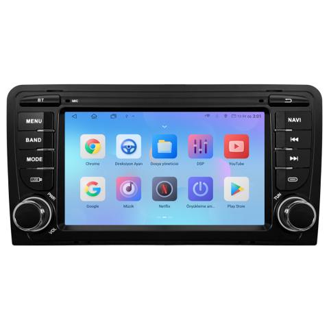 Audi A3 Android Multimedya Sistemi (2005-2012) CRV-4973SD