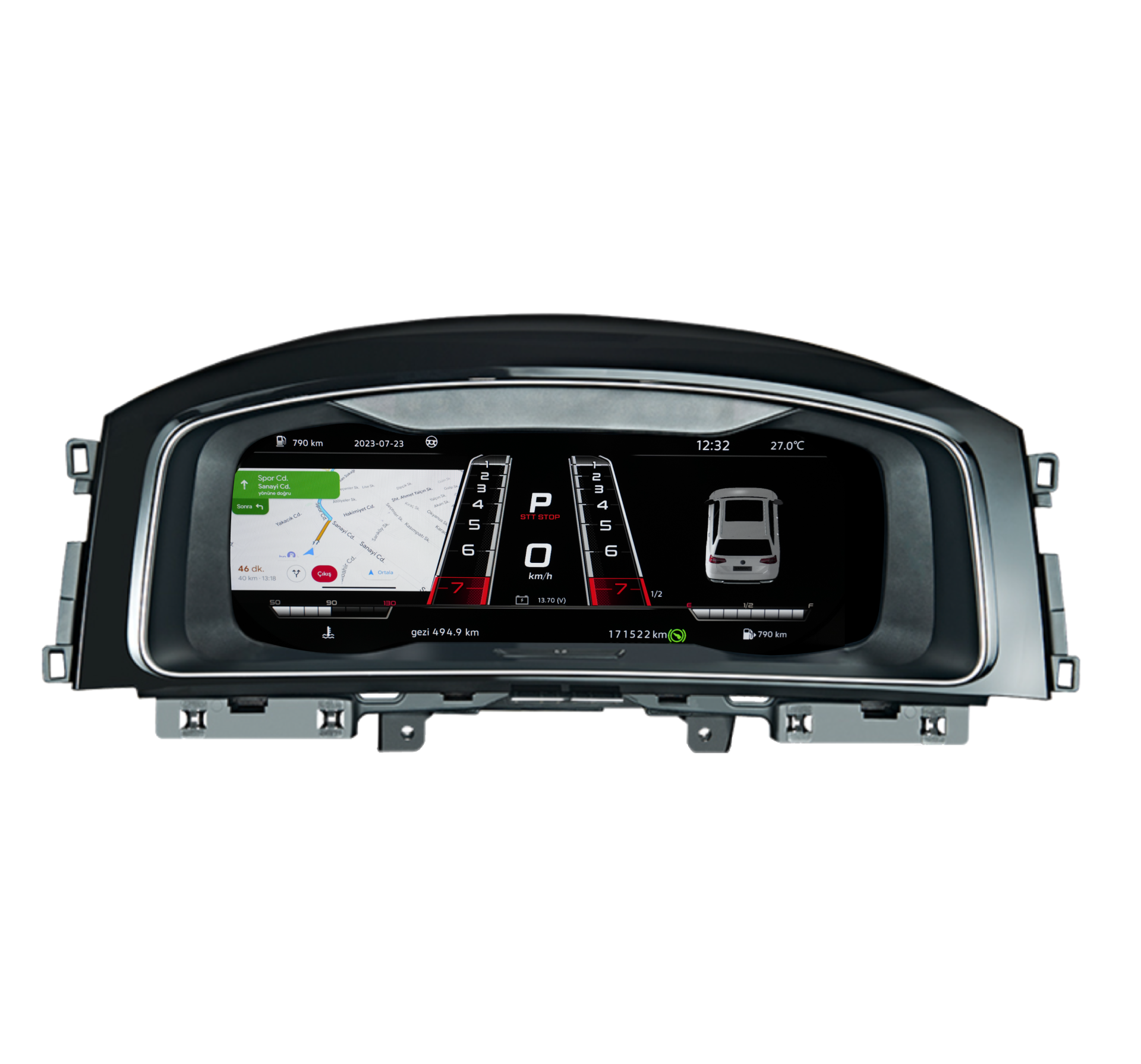 Volkswagen Golf 7 Hayalet Ekran