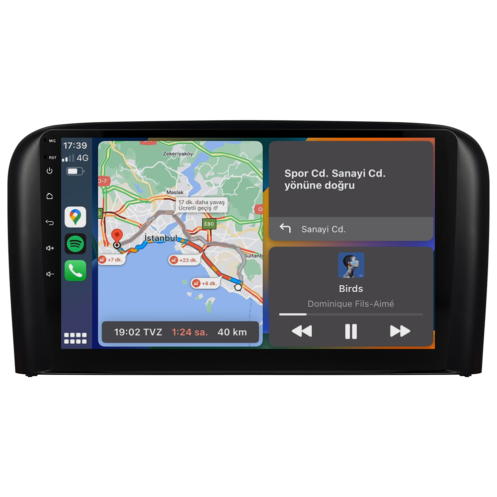 Volvo S80 Android Multimedya Sistemi (2006-2010) CRV-4832XD