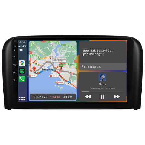 Volvo S80 Android Multimedya Sistemi (2006-2010) CRV-4832XD