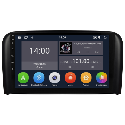 Volvo S80 Android Multimedya Sistemi (2006-2010) CRV-4832XD
