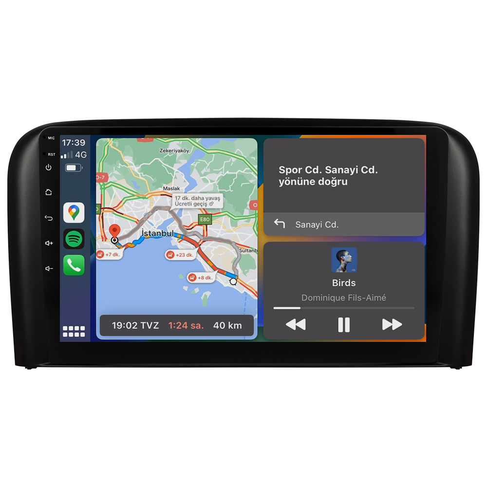 Volvo S80 Android Multimedya Sistemi (2006-2010) CRV-4832XDA
