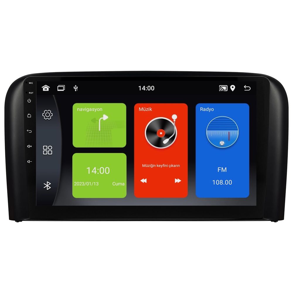 Volvo S80 Android Multimedya Sistemi (2006-2010) CRV-4832XDA