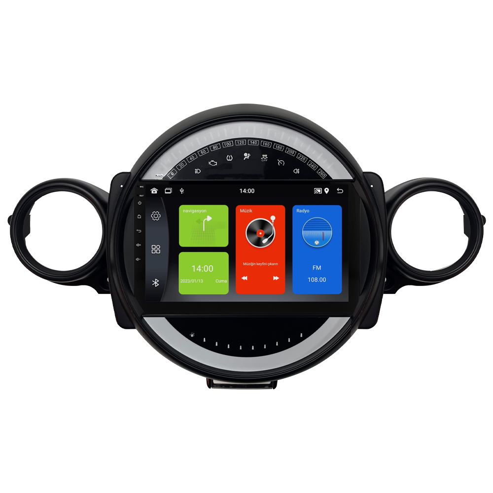 Mini Cooper Android Multimedya Sistemi (2007-2011) CRV-4770XDA