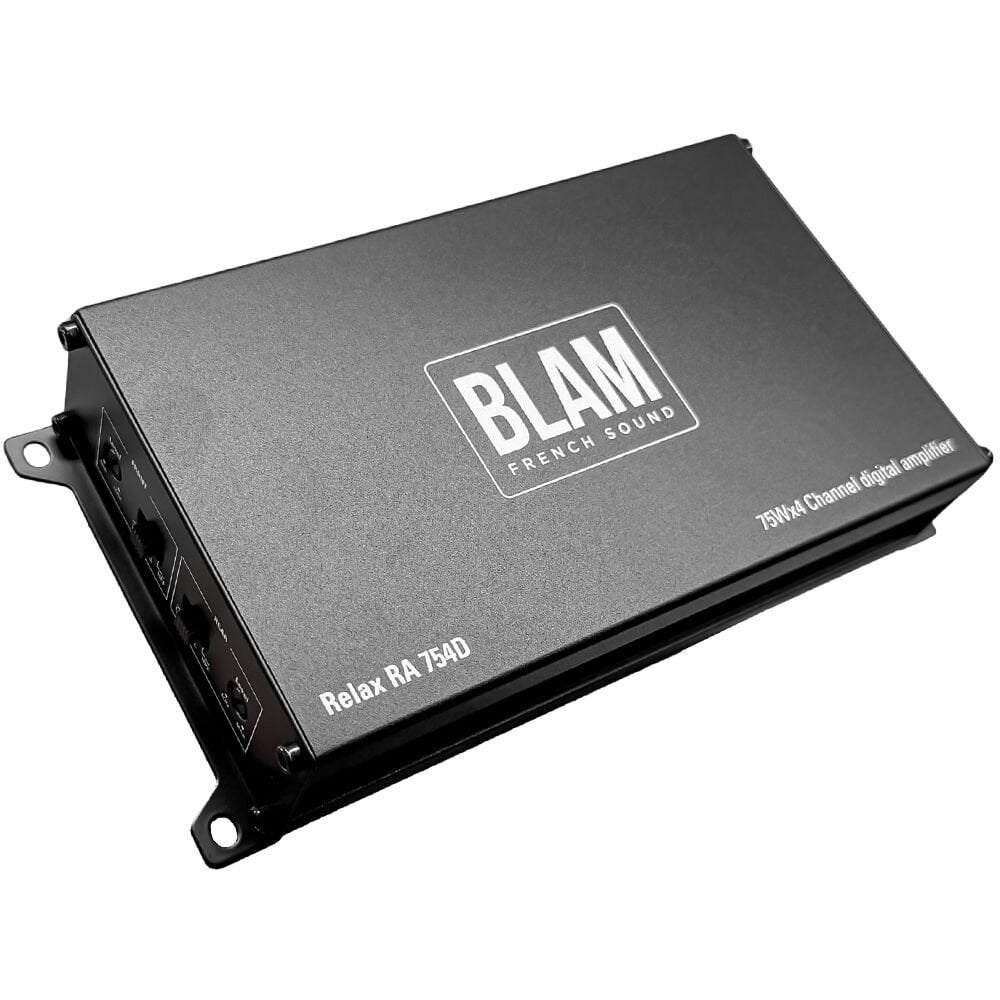 BLAM Relax RA 754D 4チャンネルアンプ BLAM RA754D Relax 4 Kanal Mini Amfi