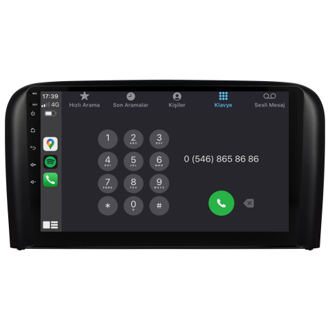Volvo S80 Android Multimedya Sistemi (2006-2010) CRV-4832XAA