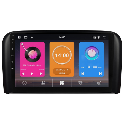 Volvo S80 Android Multimedya Sistemi (2006-2010) CRV-4832XAA