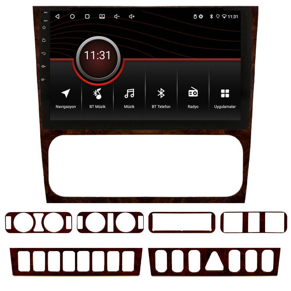 Mercedes Benz C Serisi W202 Android Multimedya Sistemi (1992-2000) CRV-4937XR