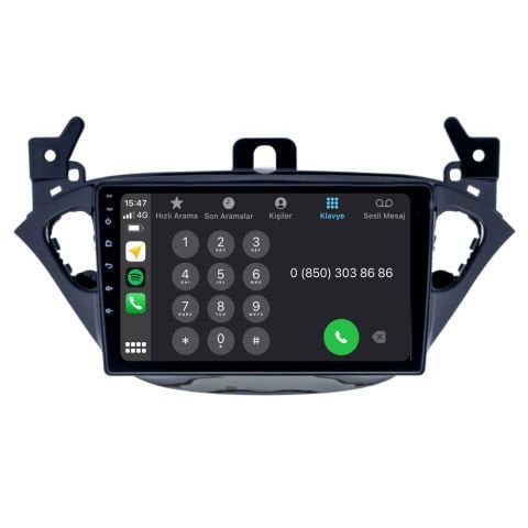 Opel Corsa E Android Multimedya Sistemi (2015-2019) CRV4403XP