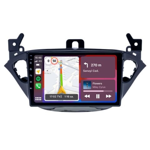 Opel Corsa E Android Multimedya Sistemi (2015-2019) CRV4403XP