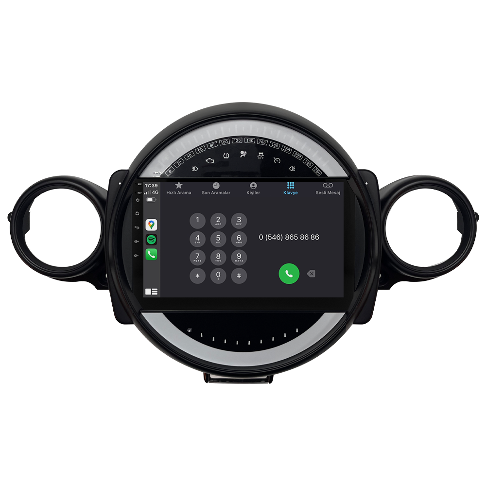 Mini Cooper Android Multimedya Sistemi (2007-2011) CRV4770XP