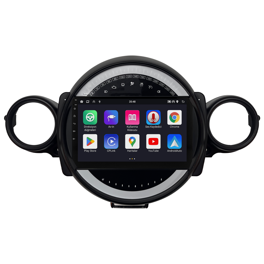 Mini Cooper Android Multimedya Sistemi (2007-2011) CRV4770XP