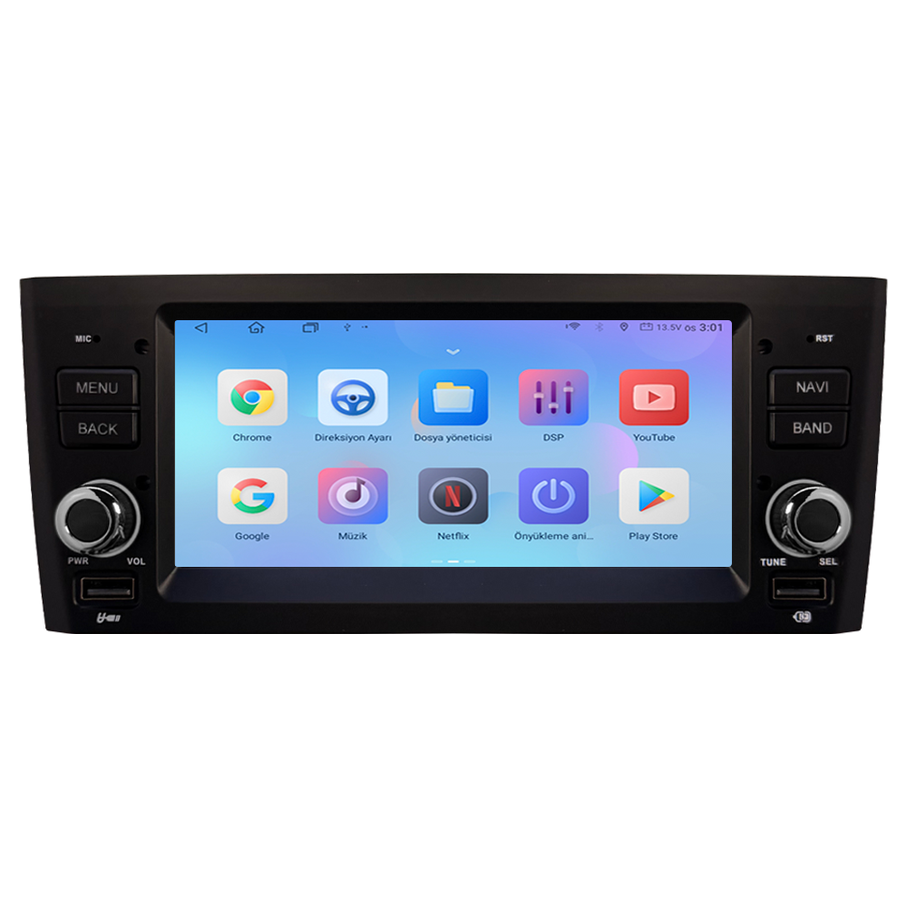 Fiat Linea Android Multimedya Sistemi (2007-2016) CRV-4974SD