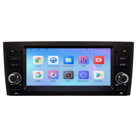 Fiat Linea Android Multimedya Sistemi (2007-2016) CRV-4974SD