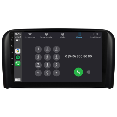 Volvo S80 Android Multimedya Sistemi (2006-2010) CRV-4832XR