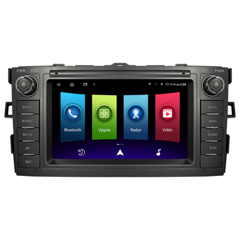 Toyota Auris Android Multimedya Sistemi (2007-2012) CRV-4977SD