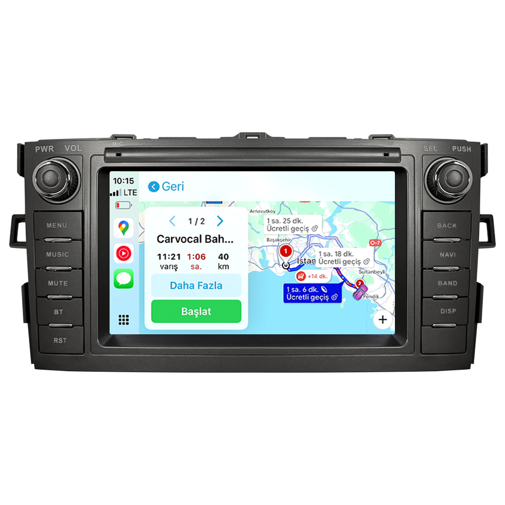 Toyota Auris Android Multimedya Sistemi (2007-2012) CRV-4977SD