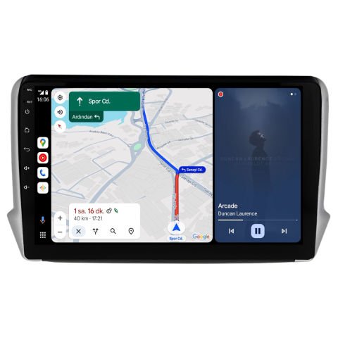 Peugeot 208 Android Multimedya Sistemi (2013-2021) CRV4420XP