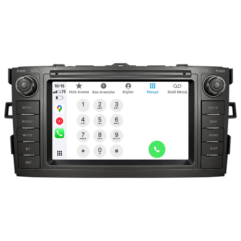 Toyota Auris Android Multimedya Sistemi (2007-2012) CRV-4977SD