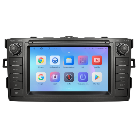 Toyota Auris Android Multimedya Sistemi (2007-2012) CRV-4977SD