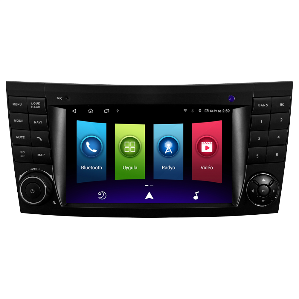 Mercedes Benz W211 Android Multimedya Sistemi (2002-2009) CRV-4972SD