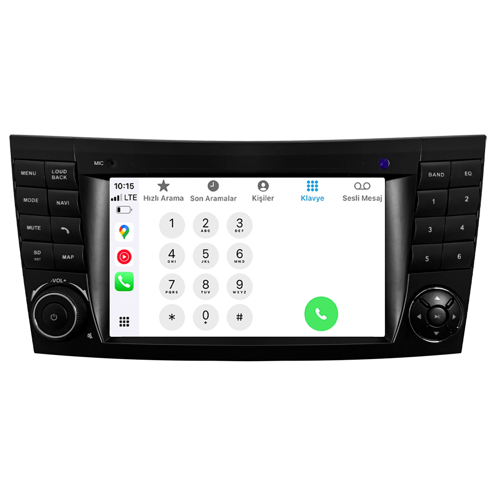Mercedes Benz W211 Android Multimedya Sistemi (2002-2009) CRV-4972SD