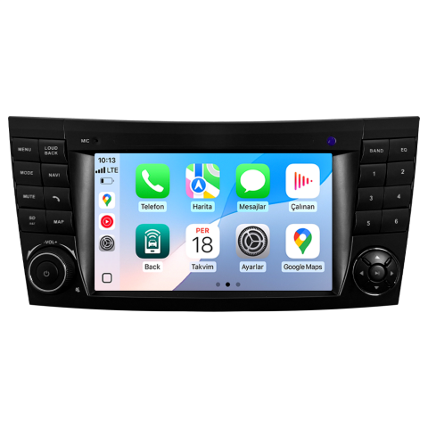 Mercedes Benz W211 Android Multimedya Sistemi (2002-2009) CRV-4972SD