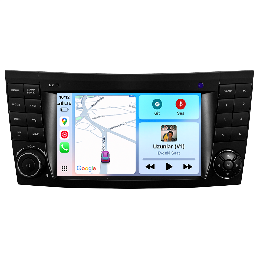 Mercedes Benz W211 Android Multimedya Sistemi (2002-2009) CRV-4972SD
