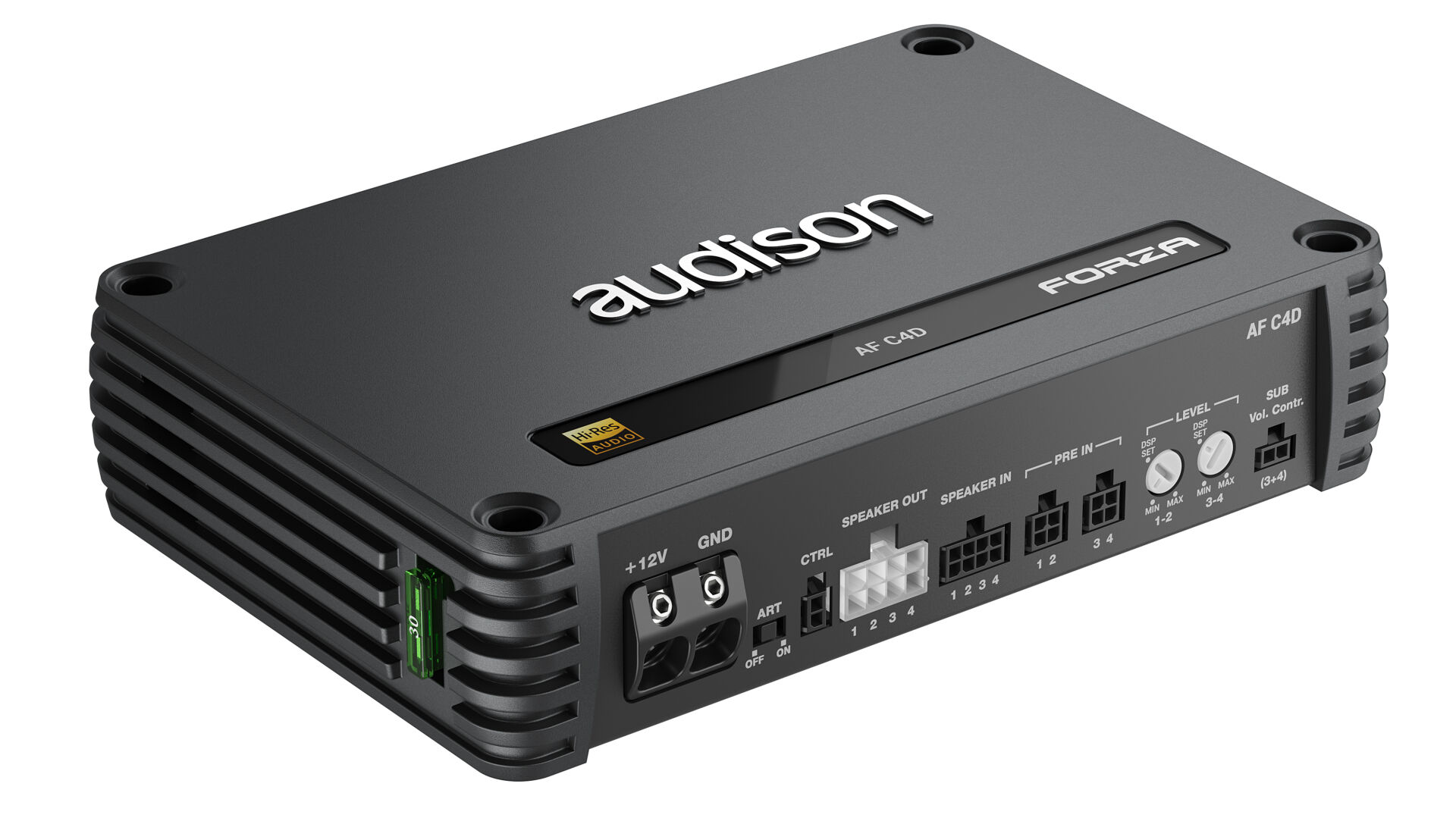 Audison Forza AF C4D 4 Kanal Class D Amplifikatör