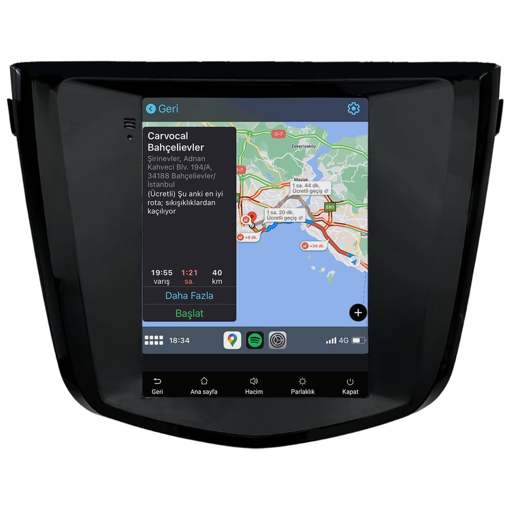 Nissan Qashqai Android Multimedya Sistemi (2015-2020) CRV-4775XT