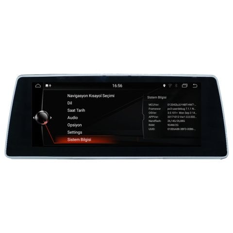 BMW G30 Android Multimedya Sistemi (2017-2021)