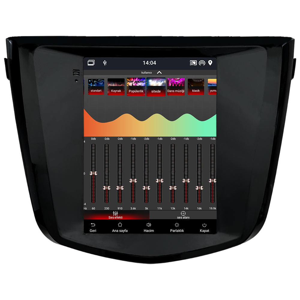 Nissan Qashqai Android Multimedya Sistemi (2015-2020) CRV-4775XDT