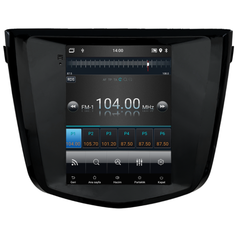 Nissan Qashqai Android Multimedya Sistemi (2015-2020) CRV-4775XDT