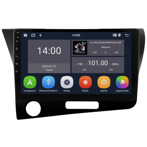 Honda CRZ Android Multimedya Sistemi (2011-2012) CRV-4944XD