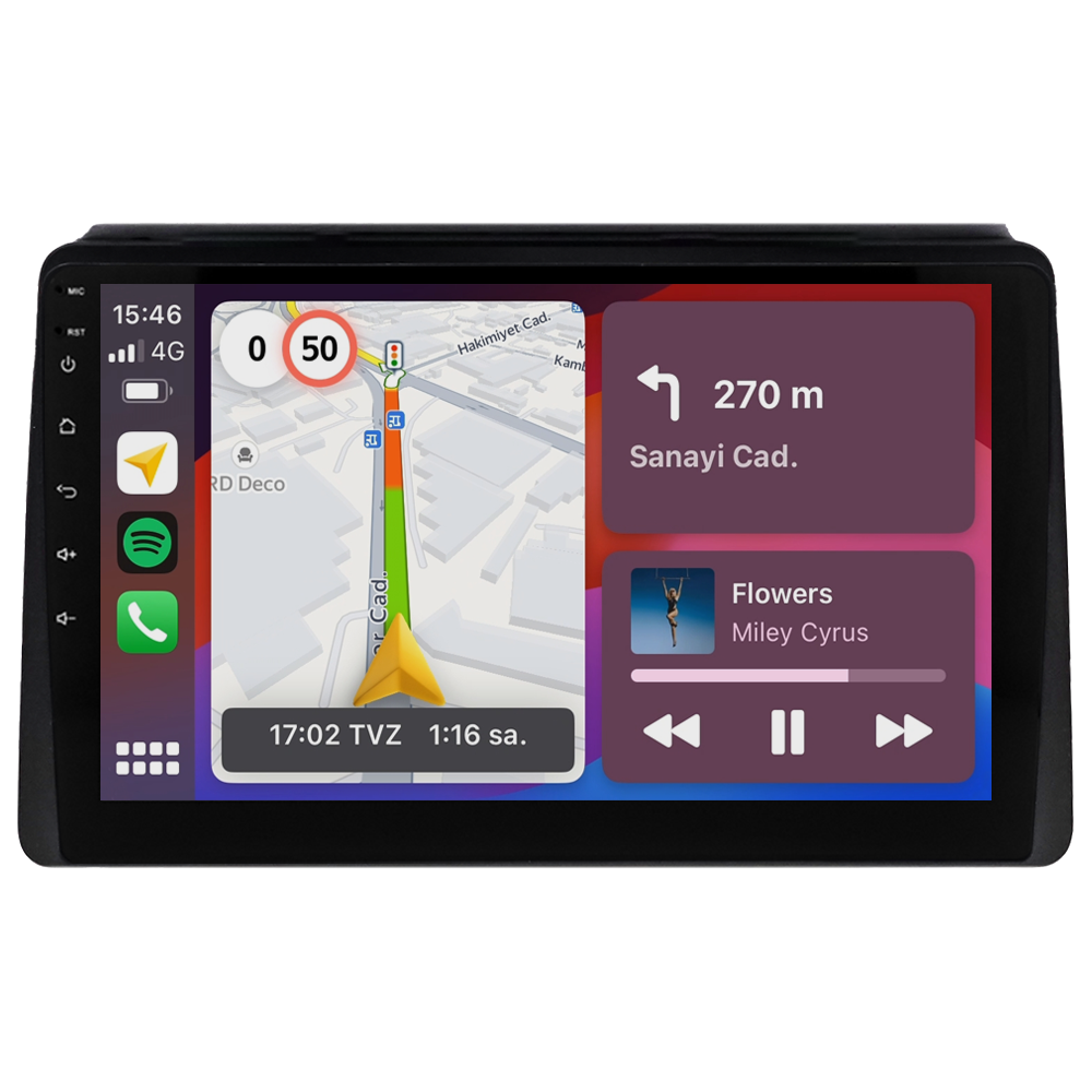 Dacia Duster Android Multimedya Sistemi (2018-2024) CRV4608XP