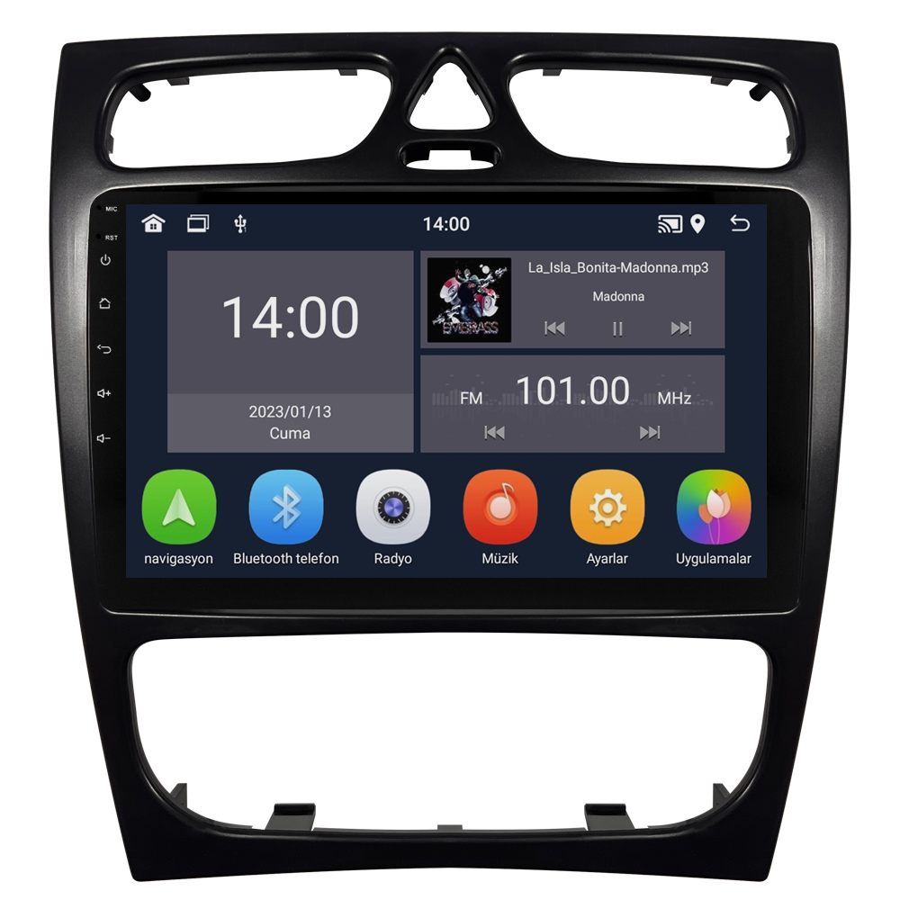 Mercedes C Serisi W203 Android Multimedya Sistemi CRV-4839XD