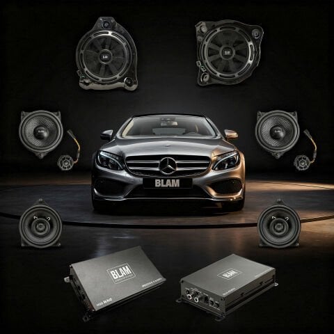 BLAM Mercedes W205 W213 X253 Stage 1 Ses Yükseltme Paketi