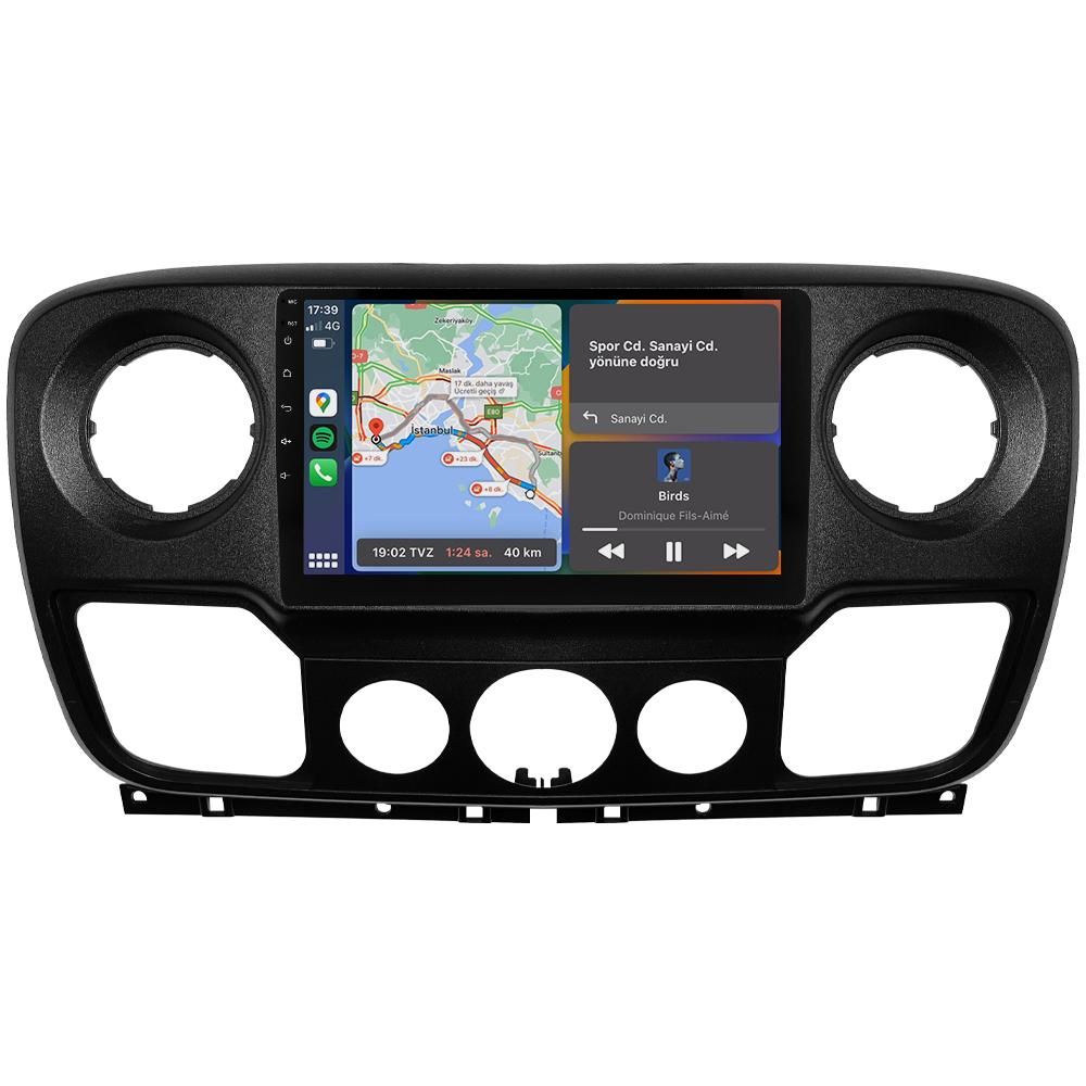 Renault Master 3 Android Multimedya Sistemi (2010-2018) CRV-4773X