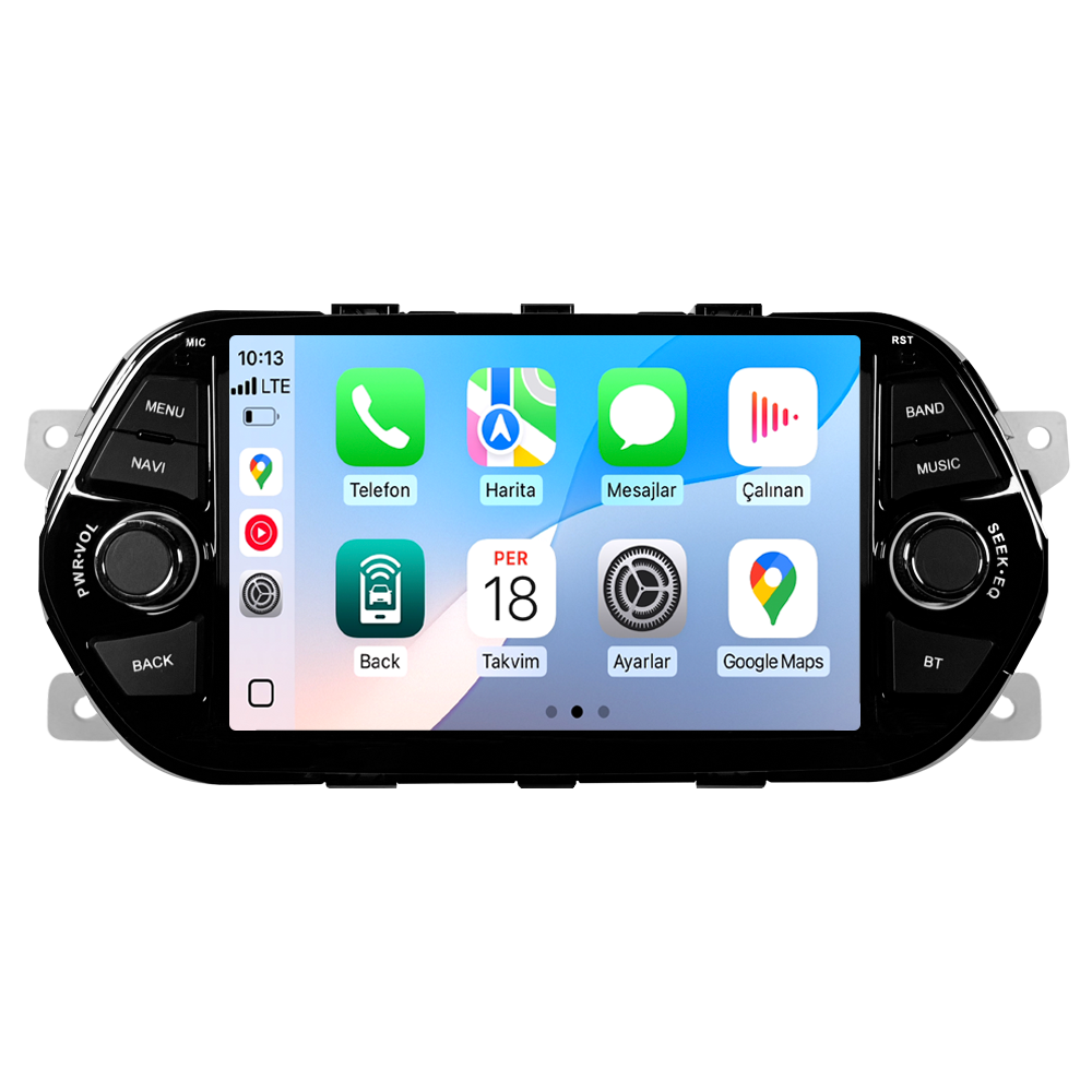 Fiat Egea Android Multimedya Sistemi (2014-2025) | 4GB RAM 64GB Hafıza | 7” Ekran | CarPlay & Android Auto | Geri Görüş Kamerası CRV-4926C
