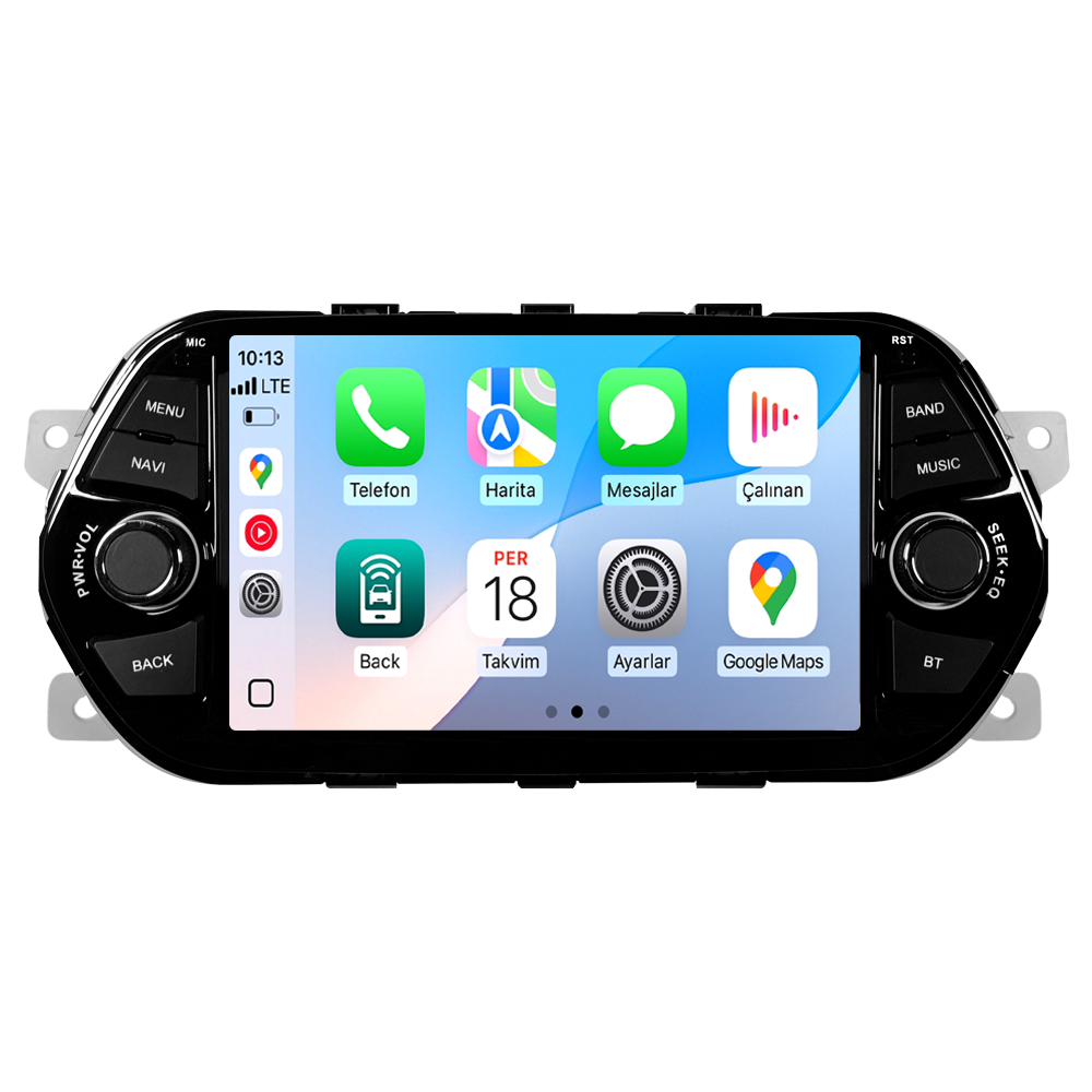 Clarion Fiat Egea Android Multimedya Sistemi (2014-2025) | 4GB RAM 64GB Hafıza | 7” Ekran | CarPlay & Android Auto | Geri Görüş Kamerası CRV-4926C