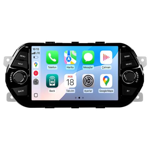 Clarion Fiat Egea Android Multimedya Sistemi (2014-2025) | 4GB RAM 64GB Hafıza | 7” Ekran | CarPlay & Android Auto | Geri Görüş Kamerası CRV-4926C