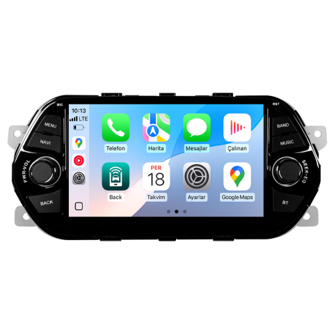 Clarion Fiat Egea Android Multimedya Sistemi (2014-2025) | 4GB RAM 64GB Hafıza | 7” Ekran | CarPlay & Android Auto | Geri Görüş Kamerası CRV-4926C