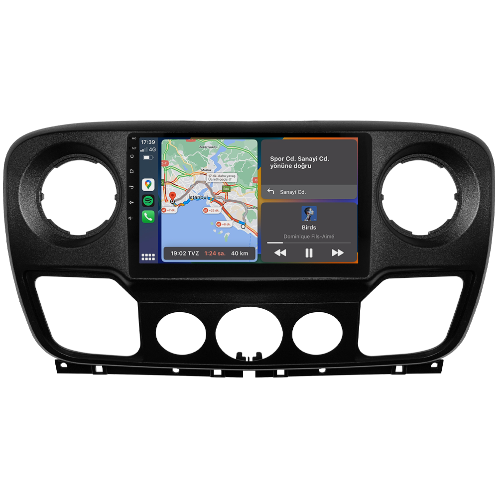 Renault Master 3 Android Multimedya Sistemi (2010-2018) CRV-4773XD