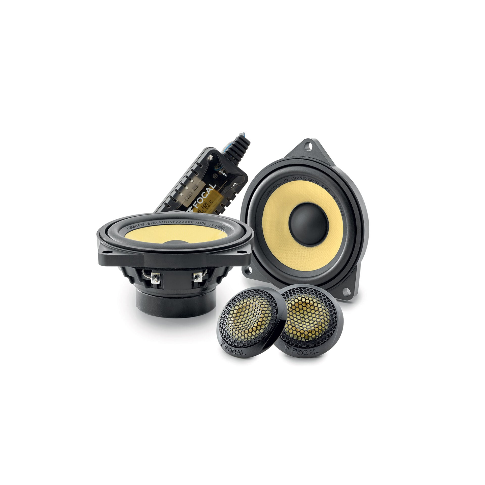 Focal IS BMW 100K BMW Uyumlu Plug & Play Komponent Hoparlör (10 cm)