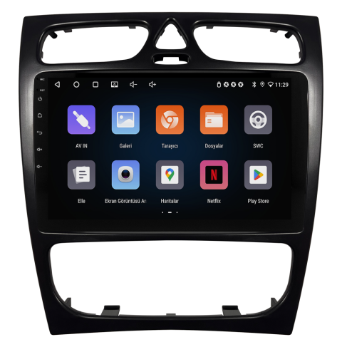 Mercedes C Serisi W203 Android Multimedya Sistemi (2002-2004) CRV-4839XR
