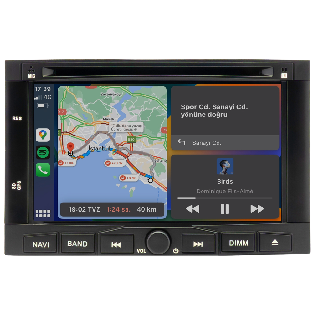Peugeot 5008 Android Multimedya Sistemi (2009-2016)