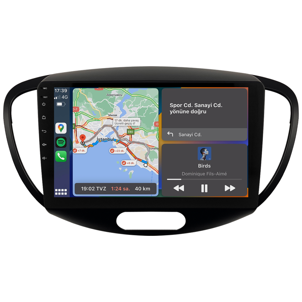 Hyundai I10 Android Multimedya Sistemi (2008-2012) CRV-4840X